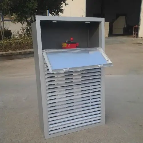 远控多叶排烟口板式排烟口消防排烟口