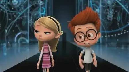 天才眼镜狗:佩妮不听舍曼劝阻使用了时光机,舍曼只好求助皮博迪-电影