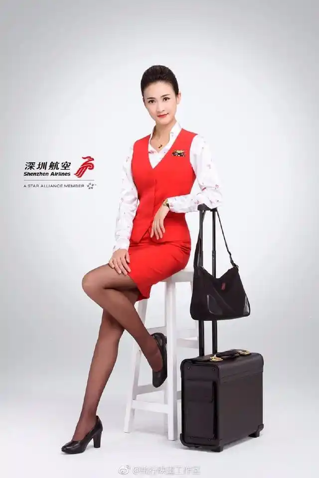 深圳航空制服照欣赏