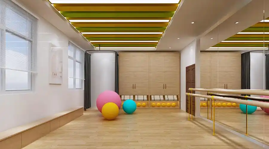 舞蹈教室效果图设计