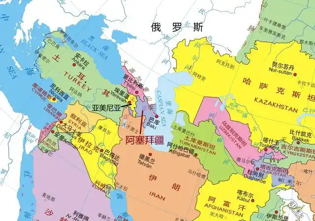 为什么高加索地区的"阿塞拜疆",会获得伊朗和土耳其的支持?