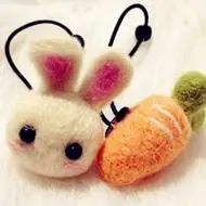 可爱羊毛毡小物件头像