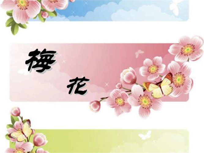 语文s版语文二年级上册《梅花》课件 (2).pptx