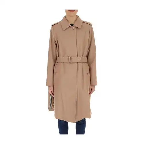 burberry/博柏利 19年春夏 腰带 女性 中长款 英伦 卡其色 女士风衣