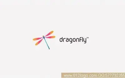 蜻蜓商标logo设计(20款)_logo设计欣赏-中英文字体设计-logo在线制作