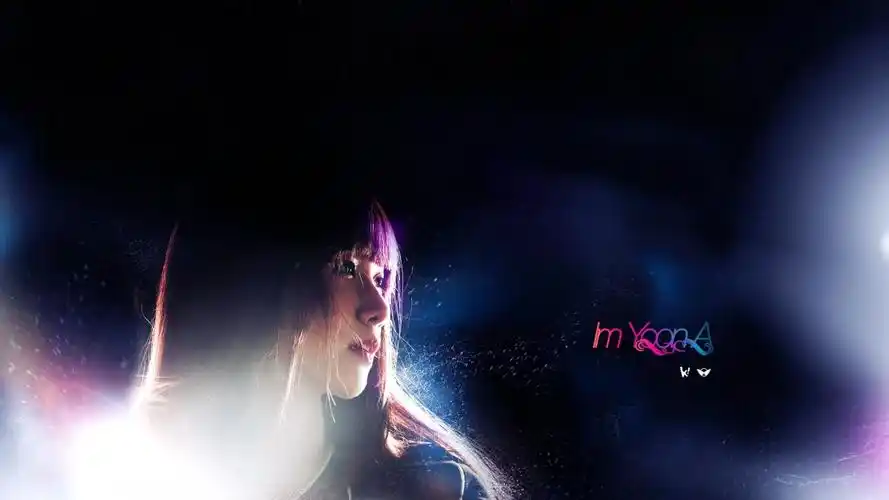 少女时代黑色唯美壁纸410