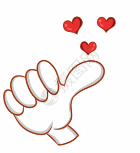 点赞手指gif图片素材