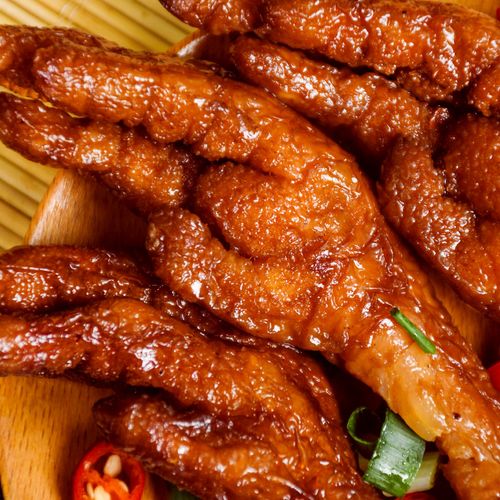 王小虎皮凤爪200g香辣香味熟食鸡爪爪子即食鸡肉零食