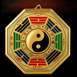 开光九宫八卦镜铜辟邪化煞八挂镜