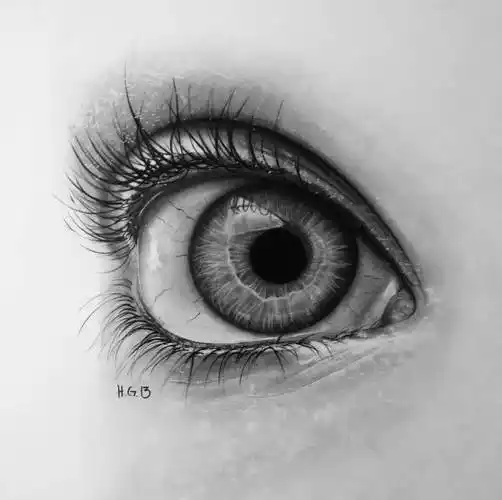 眼睛素描图片 眼睛的素描画法