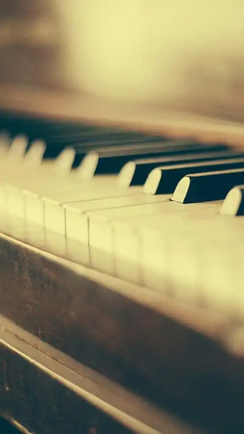 怀旧的钢琴图片h5背景