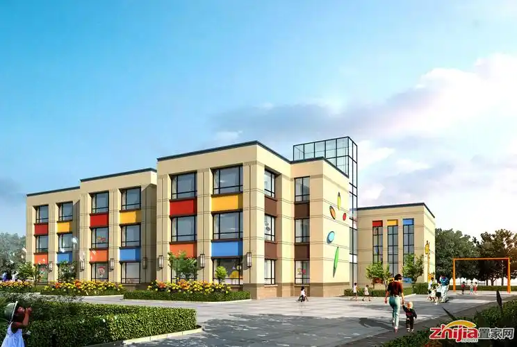 荣盛华府一期幼儿园效果图