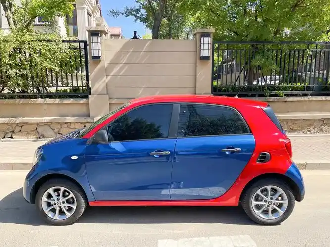 18年奔驰斯玛特smart  稀有四门版.实表3万多公里,小 - 抖音