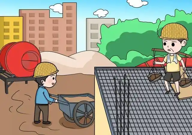 漫画一分钟了解建筑工地时代变迁史