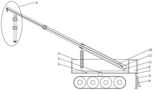 一种多功能伸缩臂风电起重机的制作方法