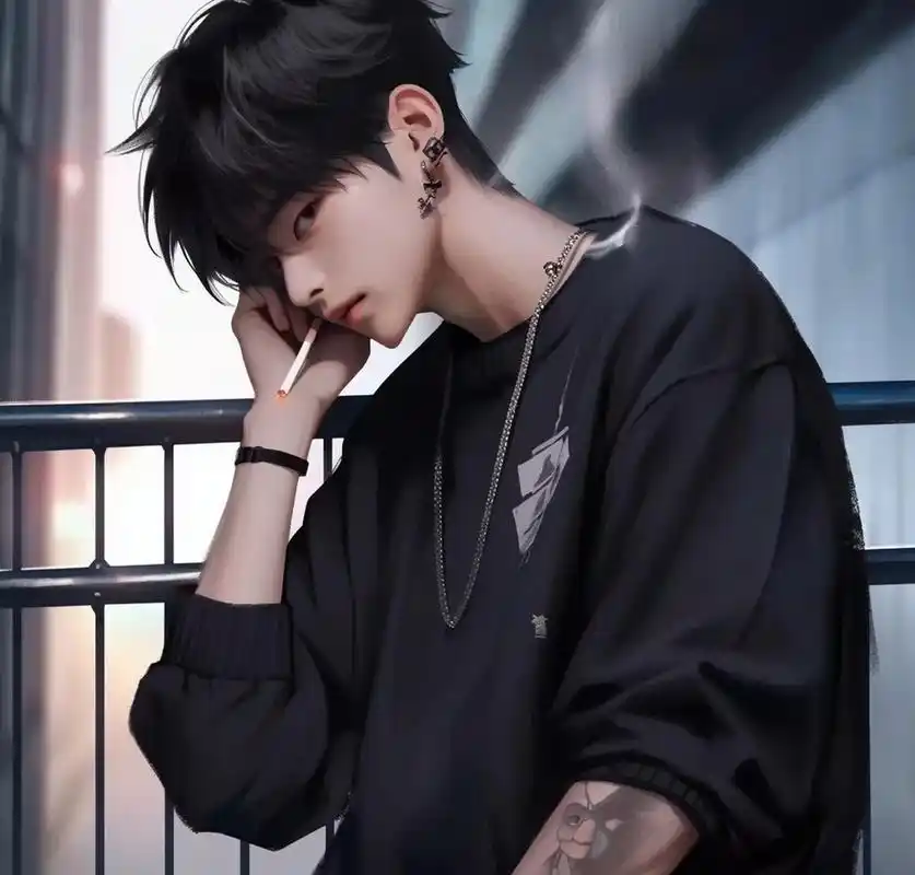 拽酷帅气的纹身男生头像合集