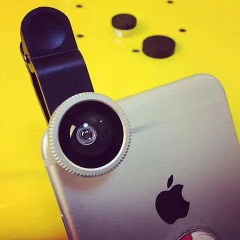 kakasa韩国鱼眼广角微距手机镜头自拍镜神器cr