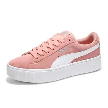 puma彪马smashlsd潮流女鞋厚底松糕鞋户外休闲鞋运动板鞋36914407桃