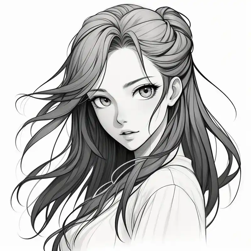 黑白病态美学头像,一看即知脑子有病系列  探索黑白素描下的病态美学