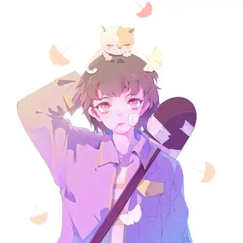 画个粉紫色的顾淼.