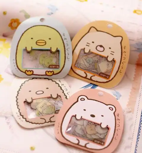 68日本sanx 角落生物 墙角生物 整包50入 手帐装饰贴纸