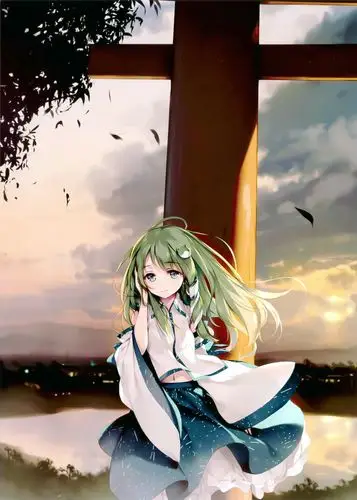 东方project★东风谷早苗 清新绿win7 10主题 2.0版本 - 历史站点