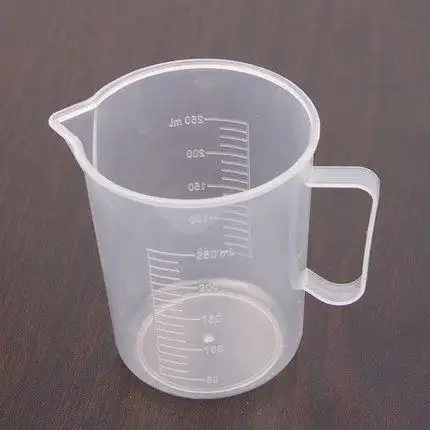 高级塑料量杯250ml 刻度杯 液体量杯 家用烘焙测量工具 [300071]
