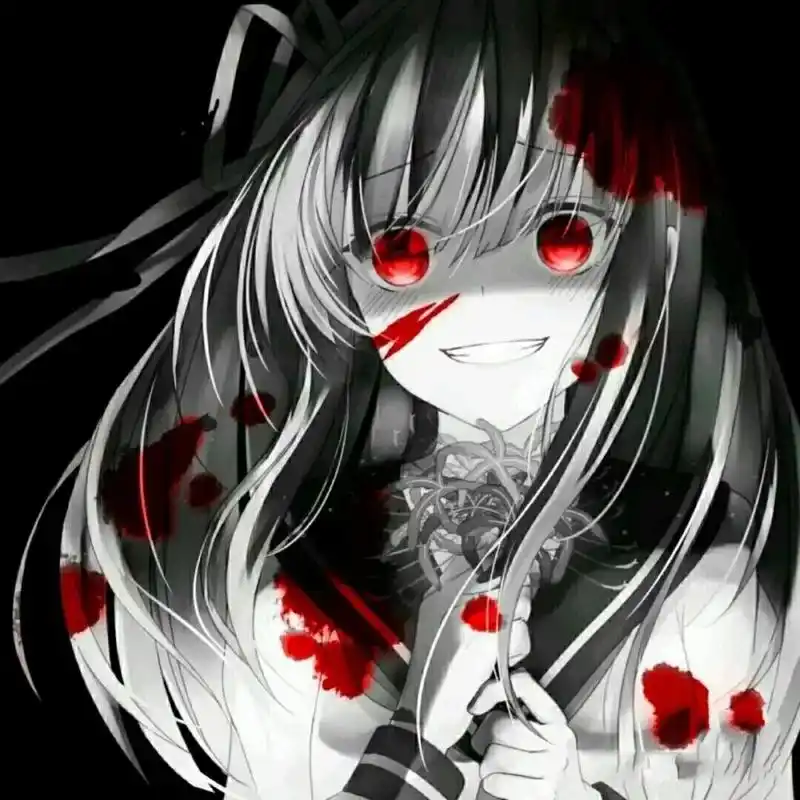 黑暗女生头像 礼貌拿图 不是原创,抱歉
