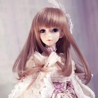 甜美可爱芭比娃娃头像图片