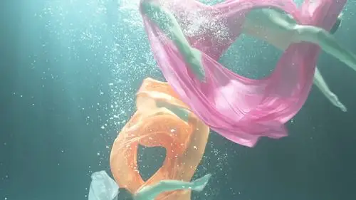 唯美水中舞蹈优雅艺术