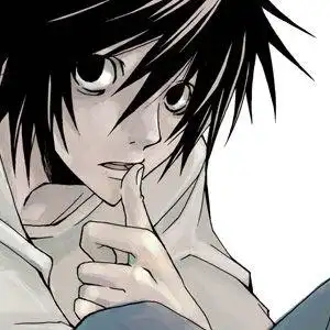 那里有,死亡笔记里的l的qq头像?