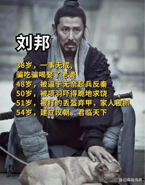 读过历史才知道,38岁的刘邦一事无成,骗吃骗喝娶到了老婆