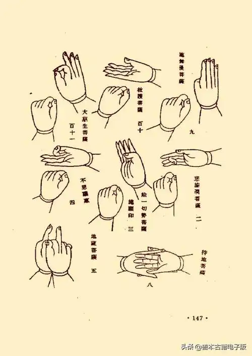 道家手印大全总共76种喜欢的收藏