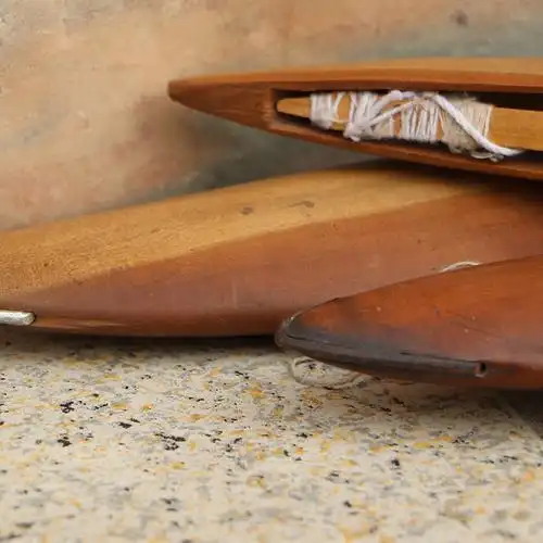 民俗怀旧老物件梭子老式手工织布机配件旧梭子古玩杂项复古收藏品