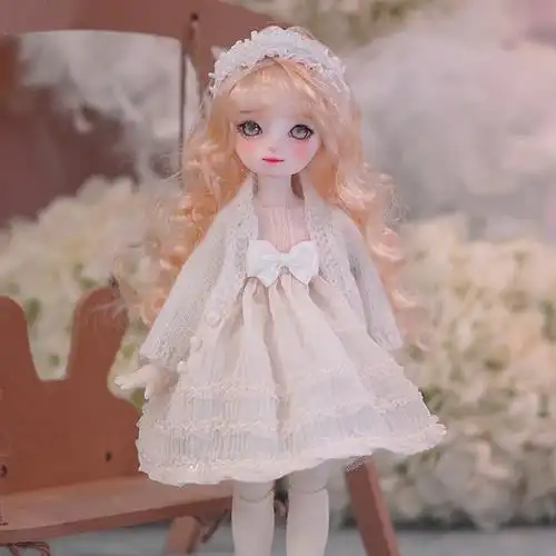 ufdoll玩偶天使体裸娃姐姐塑胶单头六分正版sdbjd娃娃