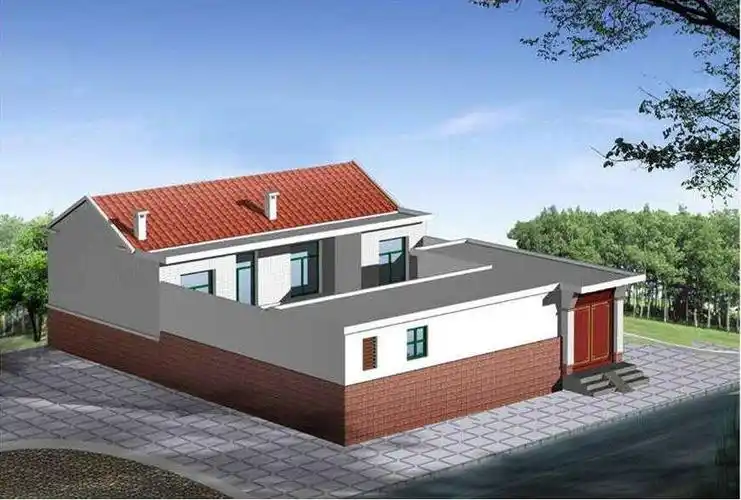 农村平房设计效果图