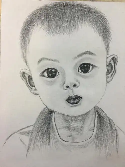 学习素描一个月的习作,好好学习!