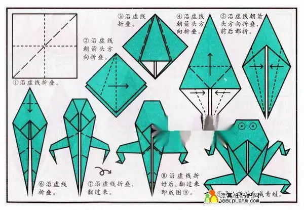怎么折青蛙