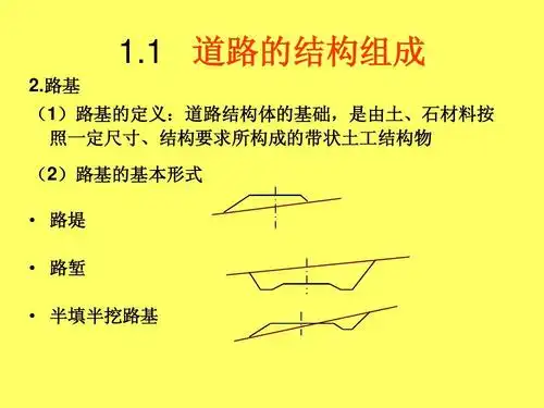 路堤   路堑   半填半挖路基