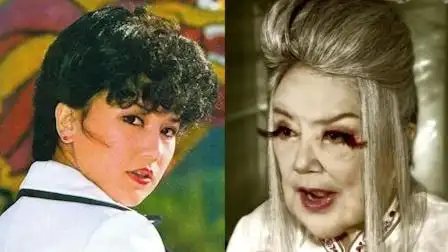 邵音音年轻时如出水芙蓉,如今美貌零落像灭霸