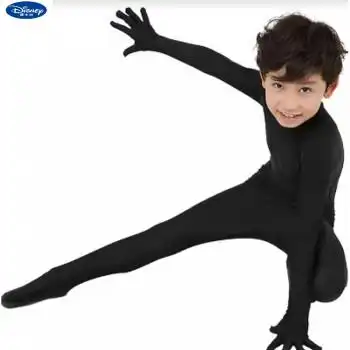 迪士尼儿童隐身衣儿童彩色舞蹈紧身衣 多色连体衣 幼儿隐身衣彩色打底