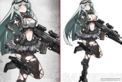 少女前线枪娘和谐前后大破立绘图鉴大全枪娘和谐前后大破图鉴汇总