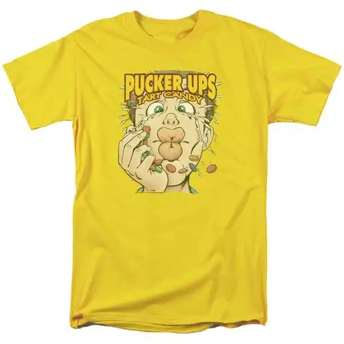 dubble bubble pucker ups mens short sleeve shirt