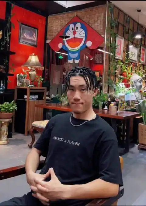 #脏辫##石家庄黑人烫##锡纸烫#