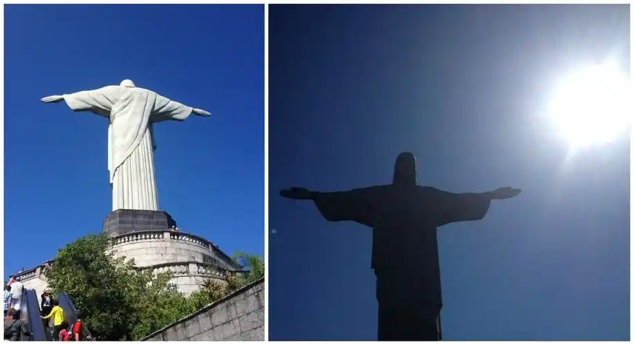 the first glimpse of christ the redeemer statue