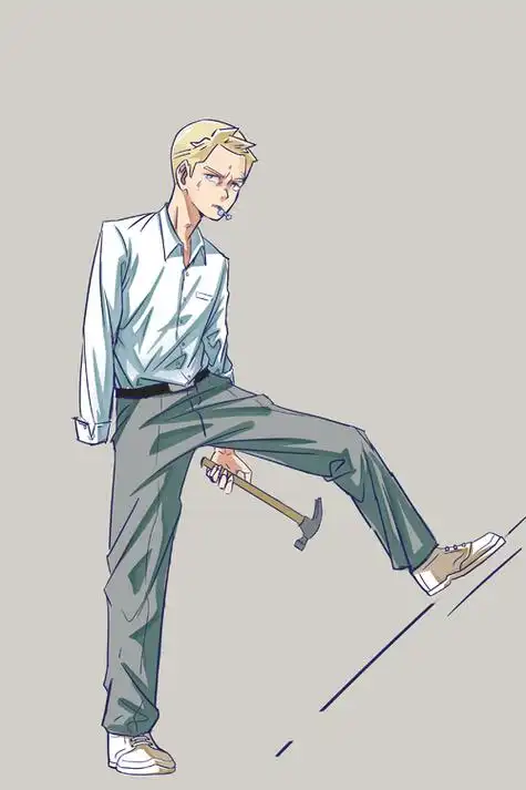 6969脑子里是托马斯维德,画出来.