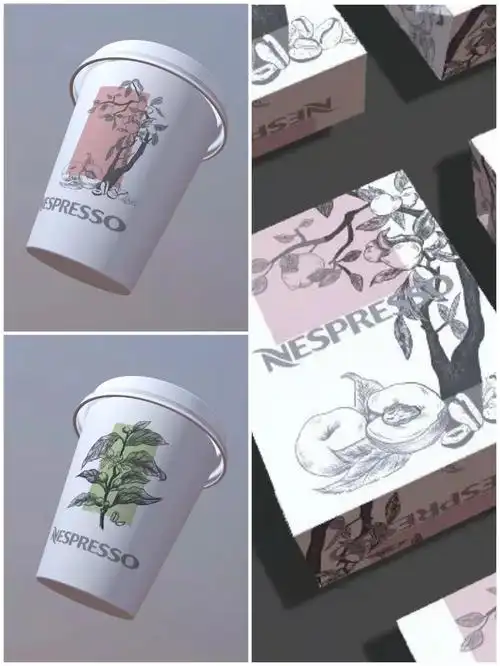 第三组作品名称:《y兔》咖啡包装系列设计原创设计:姜艳 杨玲插画设计
