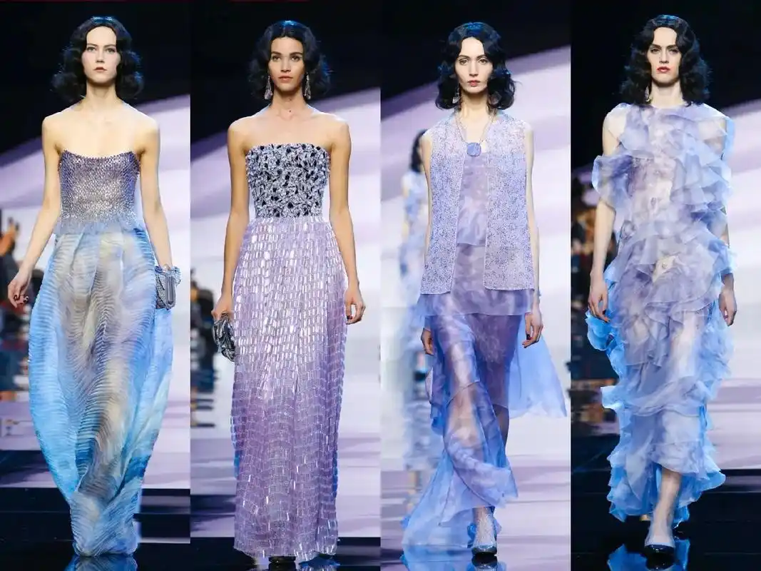 阿玛尼 #高定系列 #高定秀场 #恬静优雅 #高级感穿搭  - 抖音