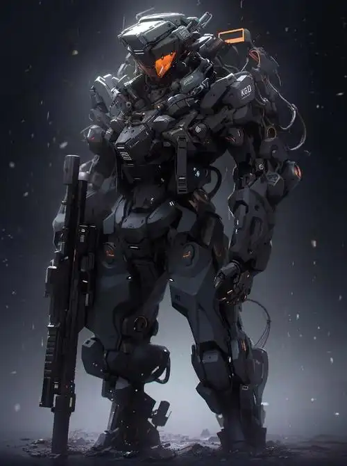 ai创作:机甲设计作品欣赏