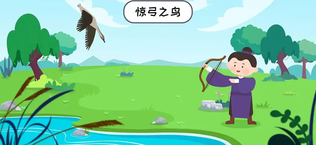 七个成语故事,分别是买椟还珠,井底之蛙,惊弓之鸟,刻舟求剑,囫囵吞枣